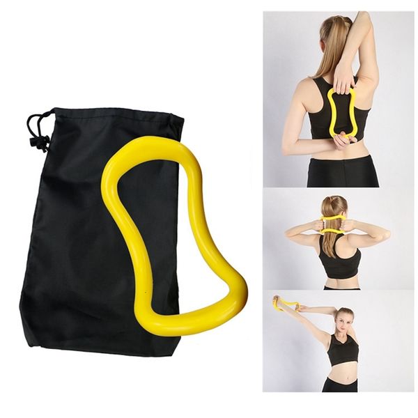 ring pilates yoga yoga stretch circle ring fascia massage workout stretch gym body building training home fitness equipment